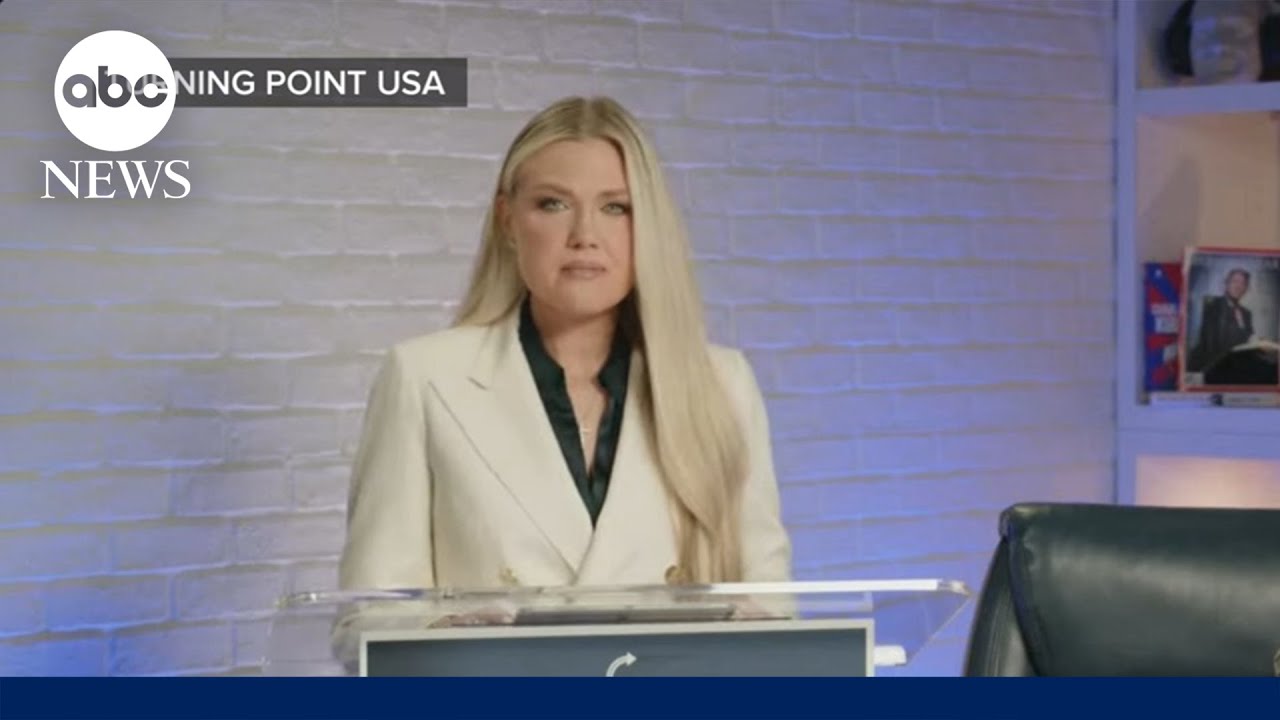 LIVE: Erika Kirk delivers remarks on husband's death