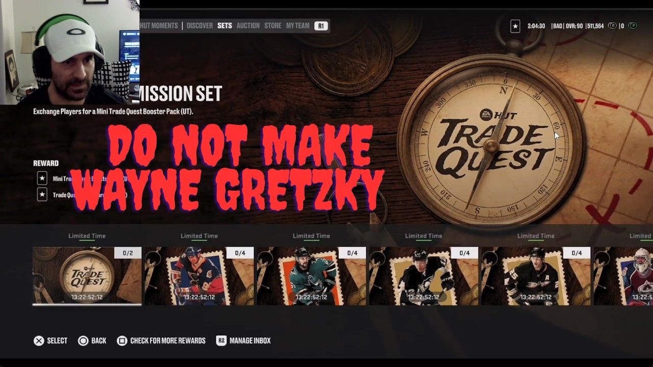 TRADE QUEST MS COMBO  YOU MUST COMPLETE NHL 26