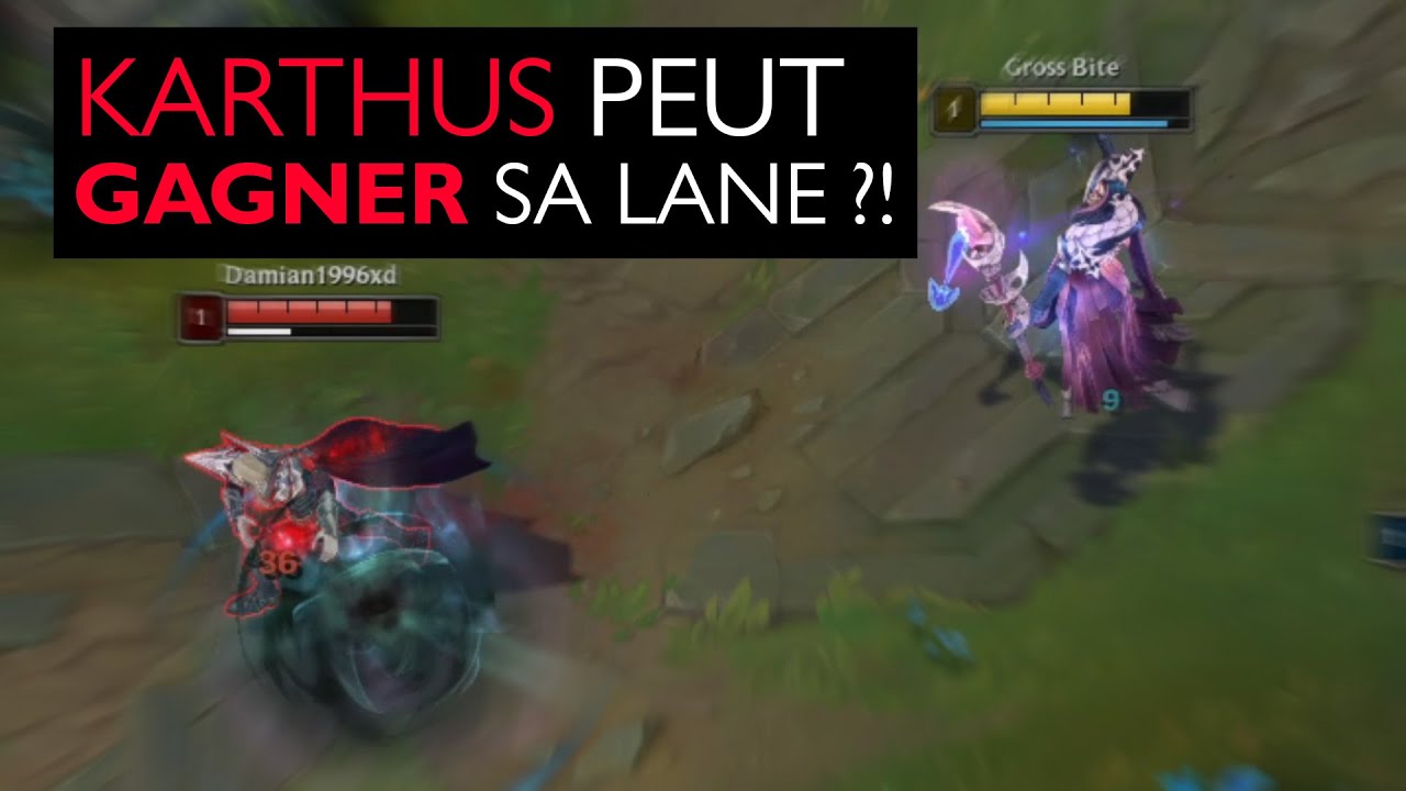 J'ai trouvé le seul matchup positif de KARTHUS