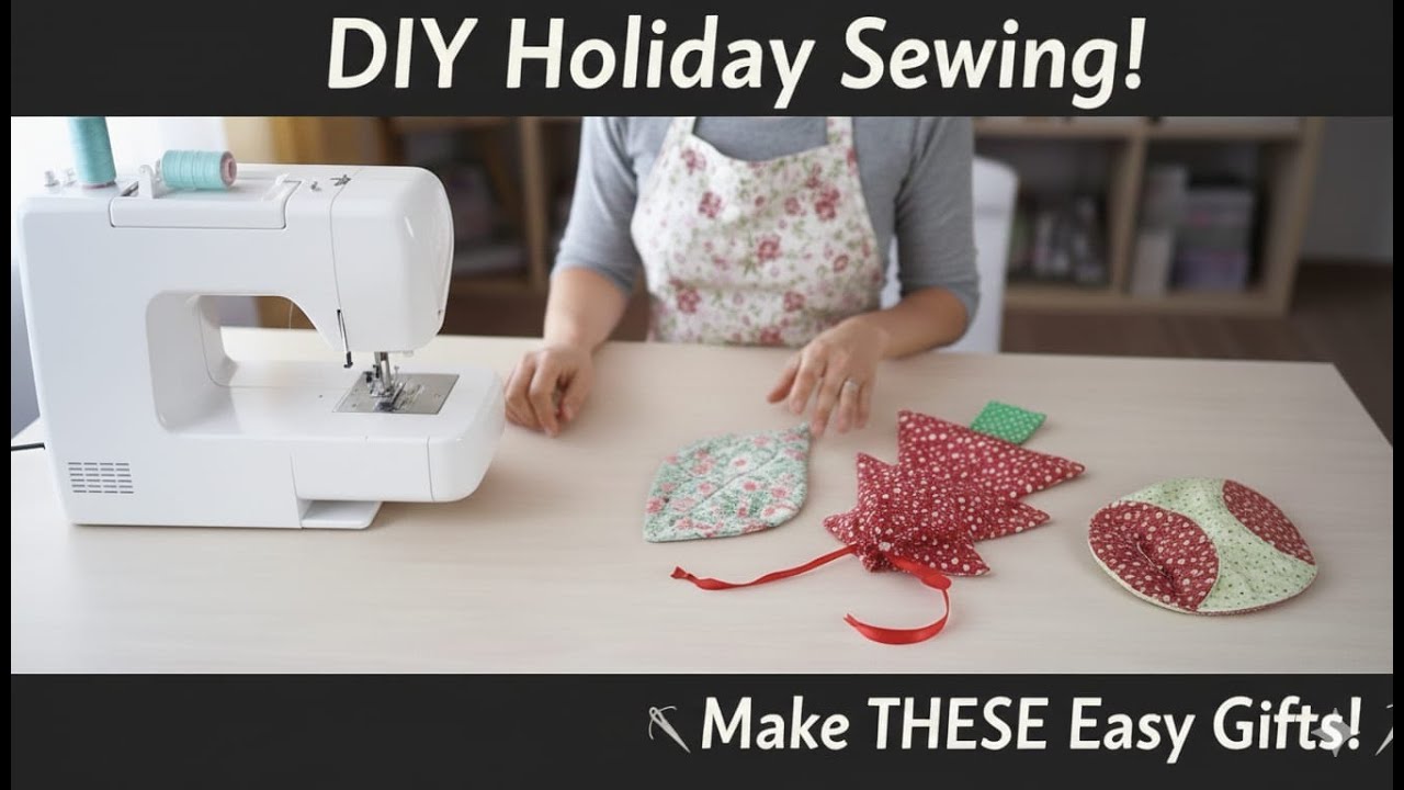 3 идеи рождественских подарков в последнюю минуту | Шитье на праздники своими руками