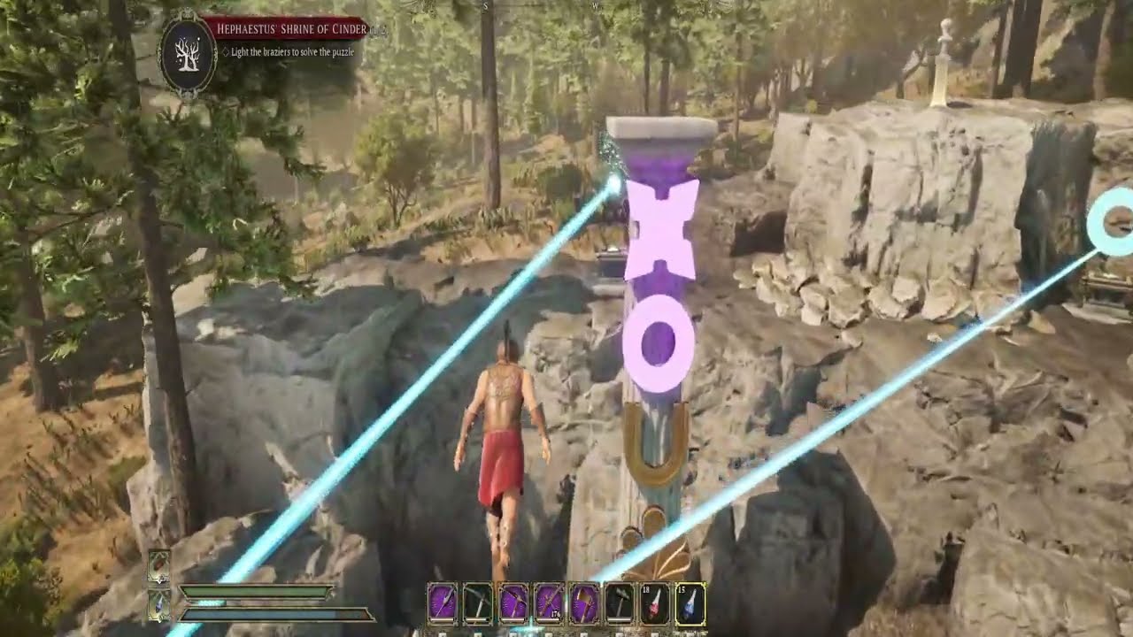 Hephaestus Shrines Locations and Puzzles - Dawn of Defiance (Exploration,Puzzles, Bosses)