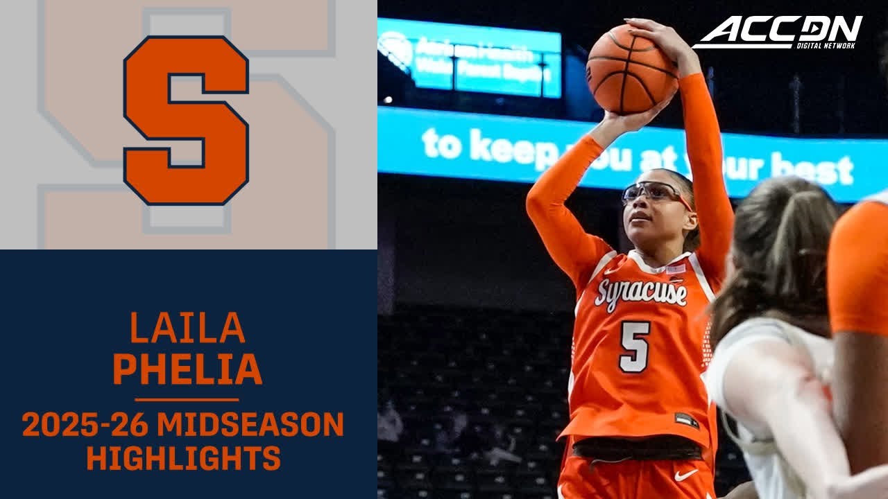Syracuse G Laila Phelia Midseason Highlights | 2025-26 ACC Women's Basketball