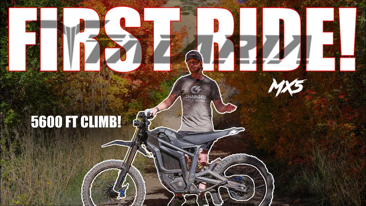 Настройка Talaria MX5 и первая поездка по БЕЗУМНОЙ трассе!