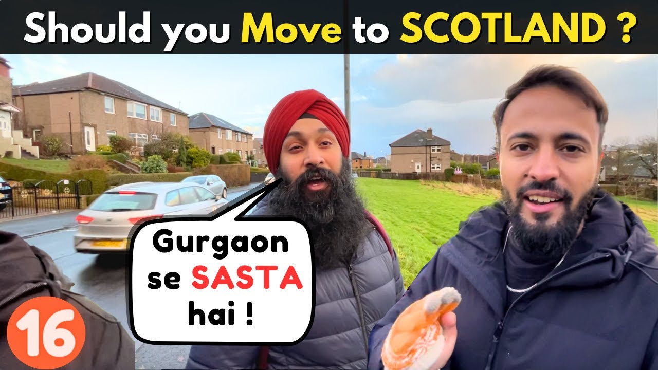 How to MIGRATE to SCOTLAND (UK) 🇬🇧 ? GLASGOW Expenses & Salaries 💰