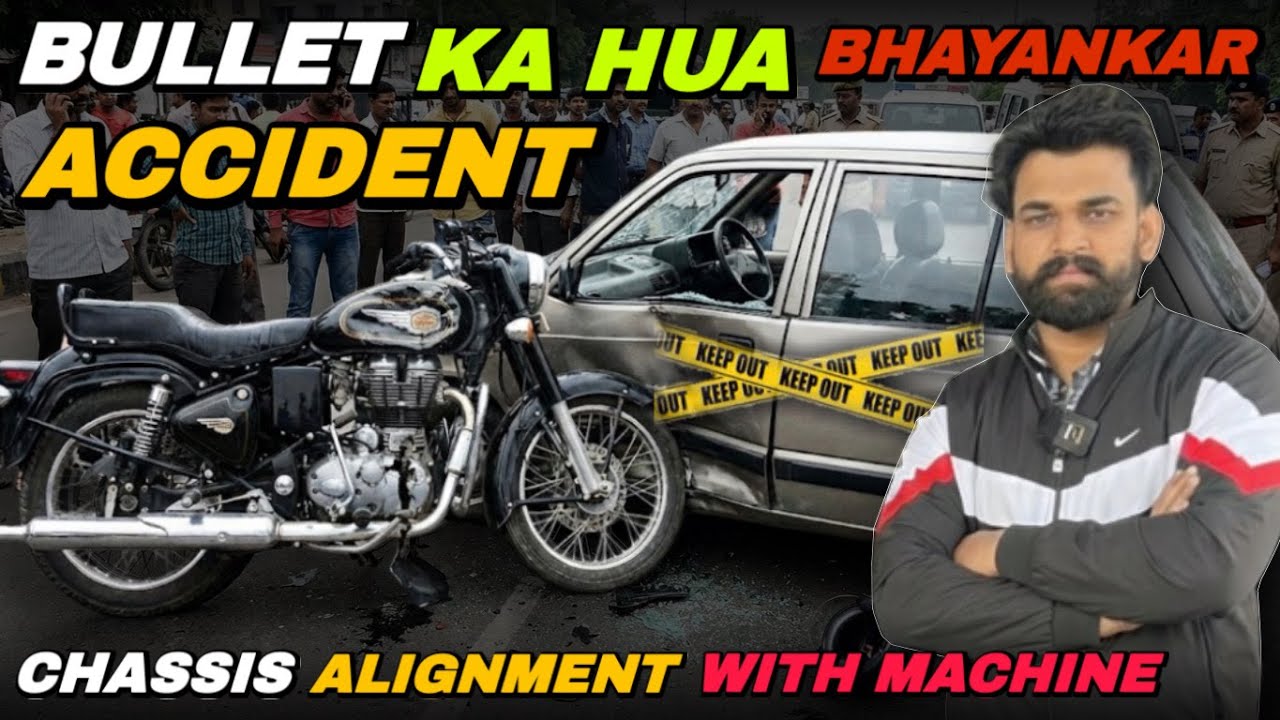 How Bullet Chaiss repair with  linemate machine 🙏👍❤️full detail  