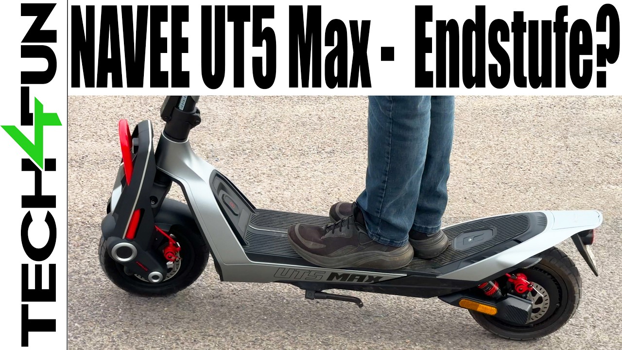 NAVEE UT5 Max E-Scooter | Mein Urteil | XL Praxistest