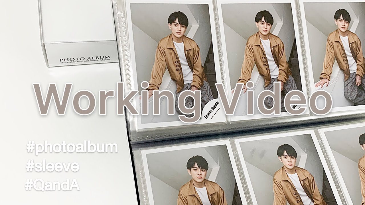 Working Video ~ 皆さんも一緒に作業しませんか？~  〔ジャニオタが公式写真を収納する作業動画〕