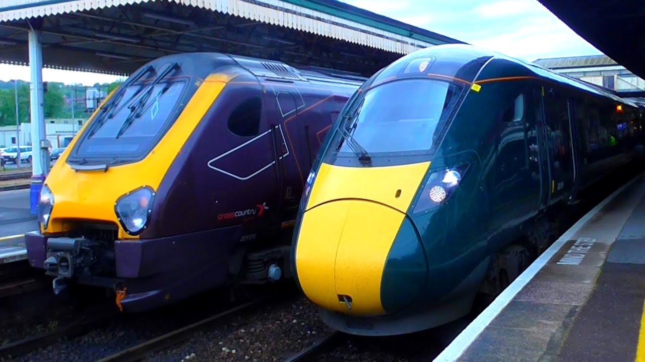 Trains at Exeter St Davids - 10/05/19