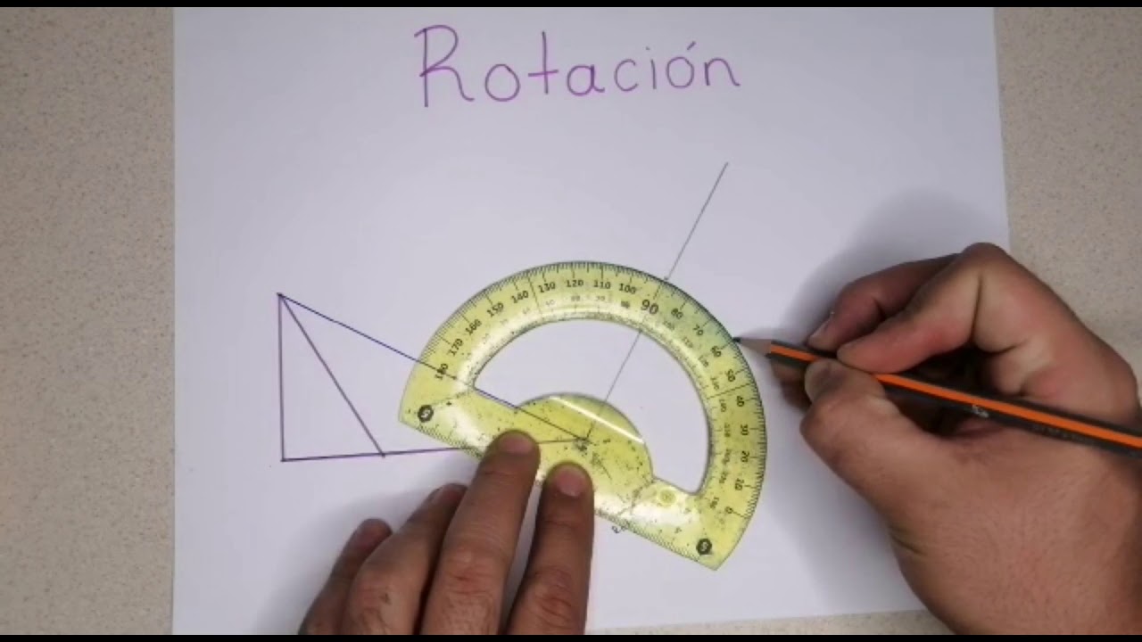 Traslación y rotación de figuras