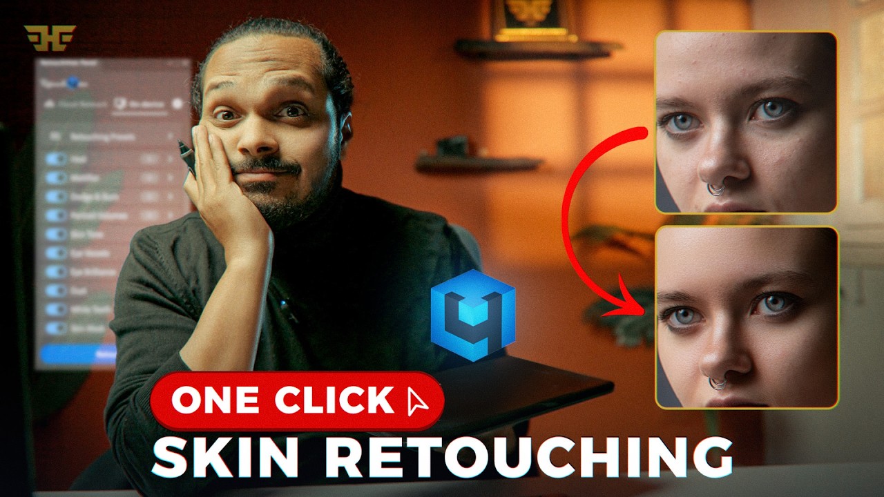1-Min Skin Retouch Action in Photoshop!/Retouch4me
