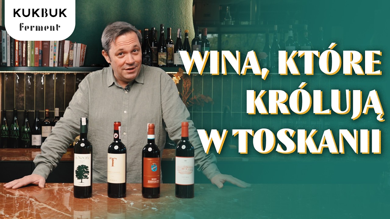 Selekcja win prosto z Toskanii  | Winoteka | FERMENT x KUKBUK