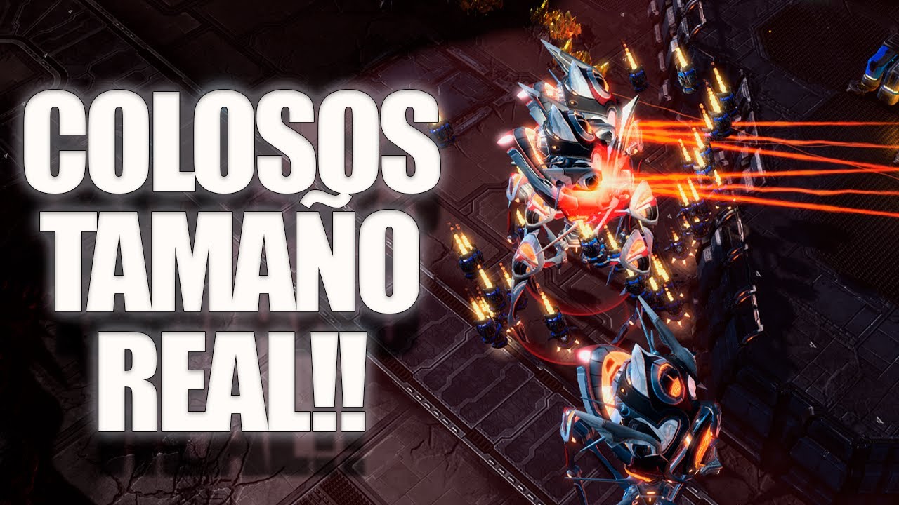 STARCRAFT TAMAÑO REAL ES UNA LOCURA!