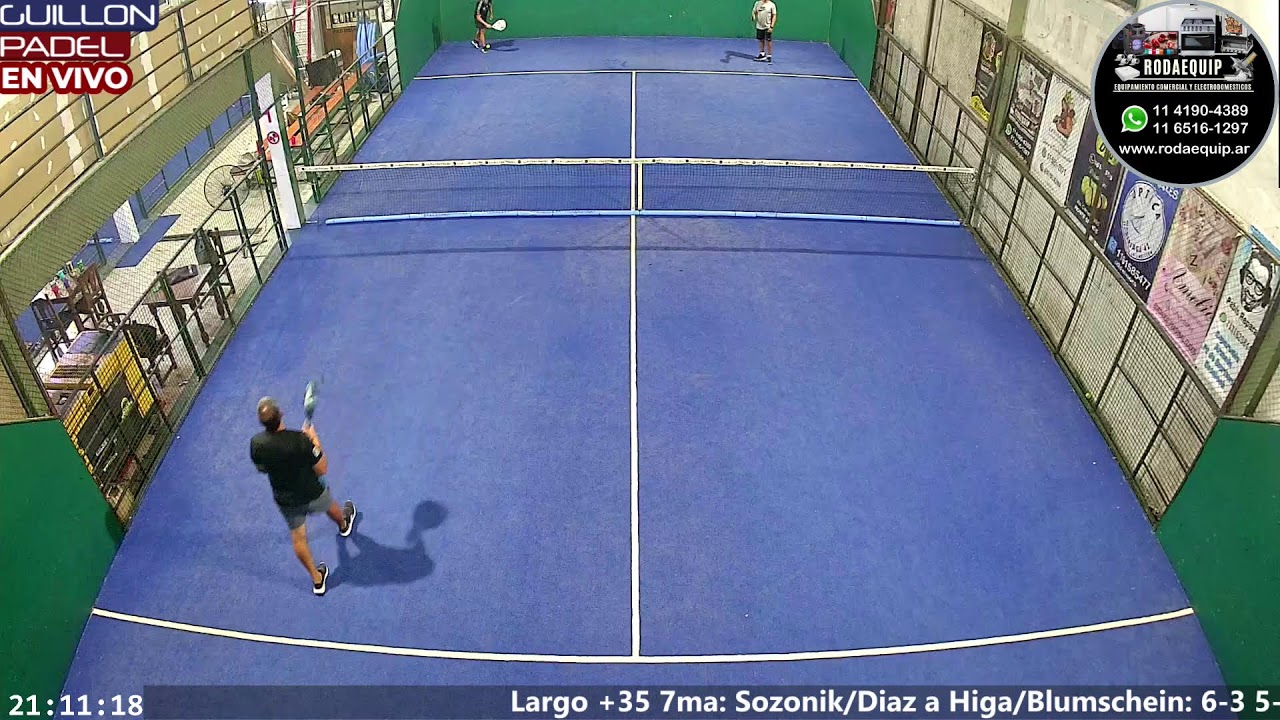 Cancha 1 en Guillon Padel