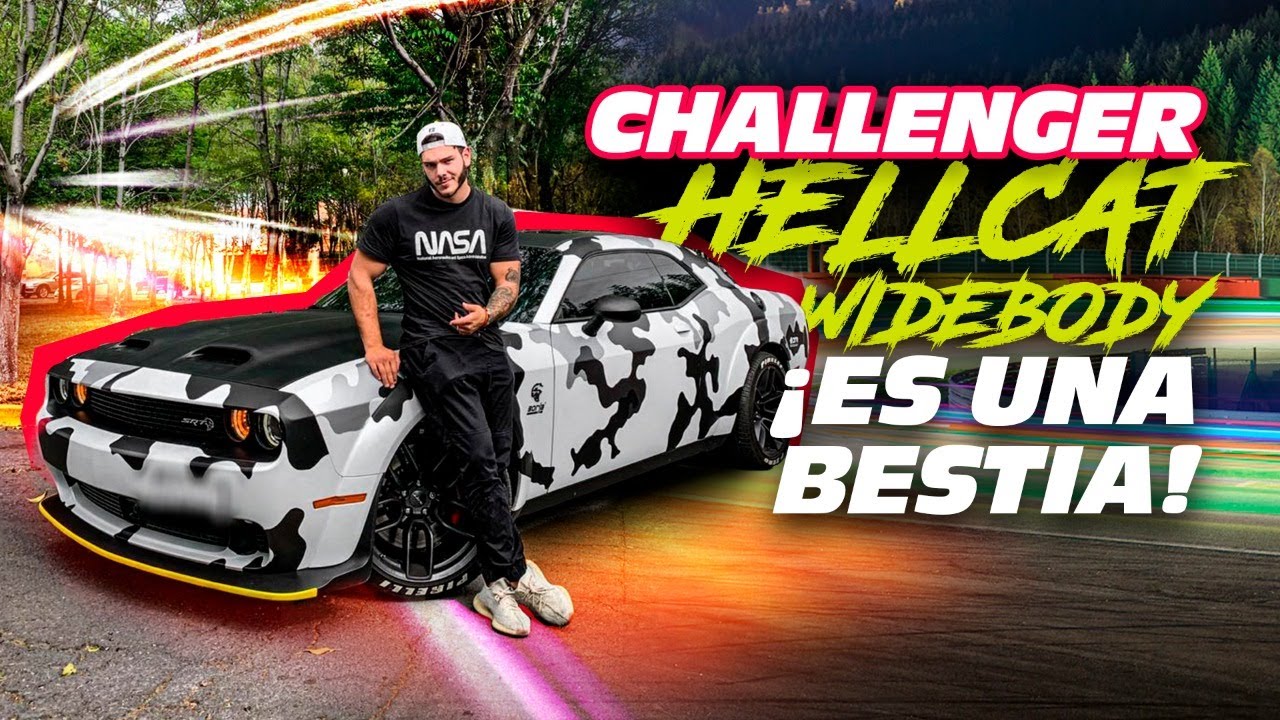 CHALLENGER HELLCAT WIDEBODY | EL MUSCLE CAR PERFECTO 🤭