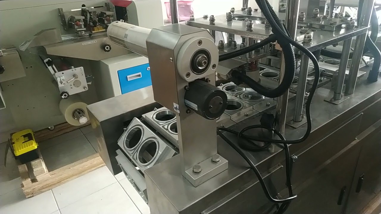 Mesin Cup Sealer Otomatis 2 Line GD series || 081227407272