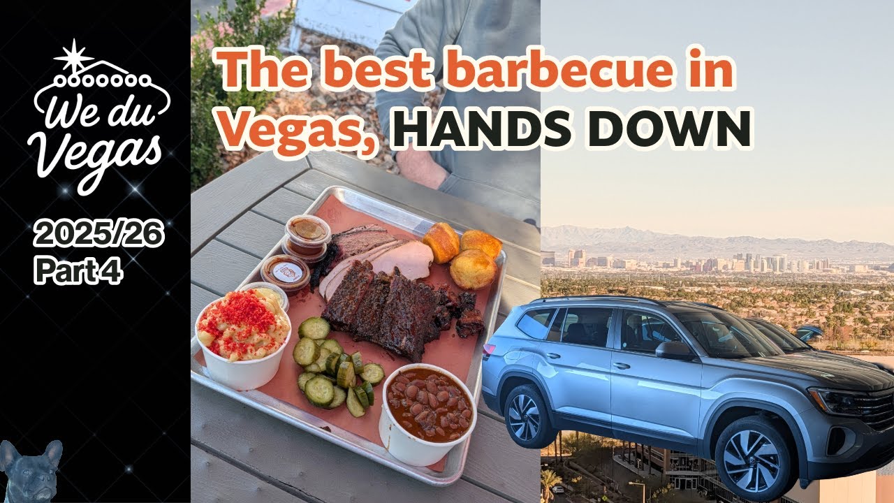 We eat the BEST BARBECUE in Las Vegas | We du Vegas | Part 4