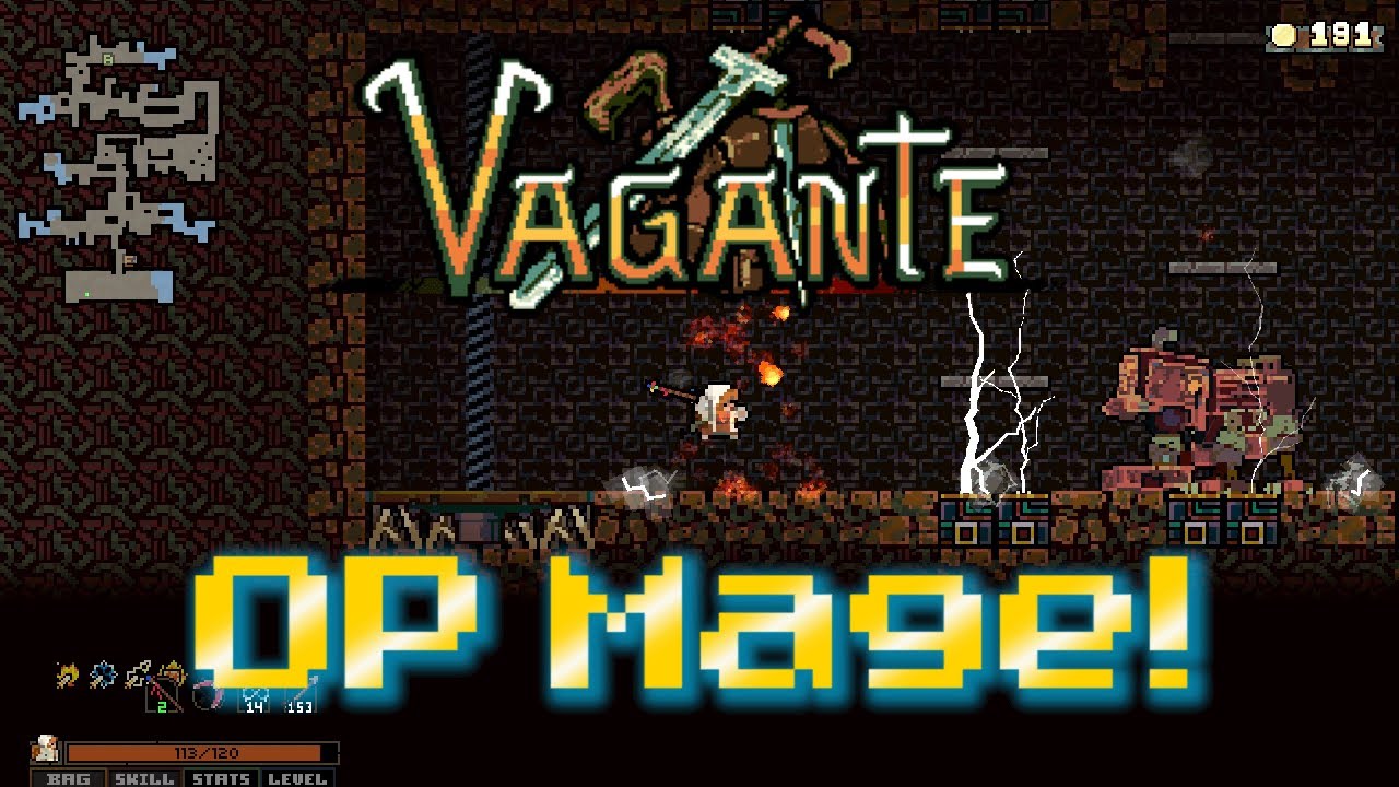 Vagante - The silent, yet deadly mage!