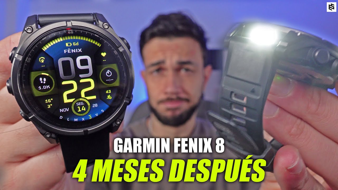 MEJOR que NUNCA!🔥Garmin FENIX 8: Review con LO MEJOR y PEOR
