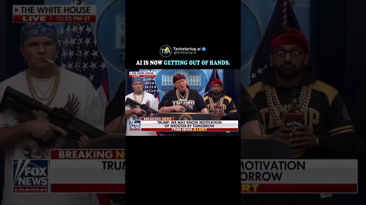 This AI Trump Clip Is WAY Too Accurate 😂 #trump #ai #politics