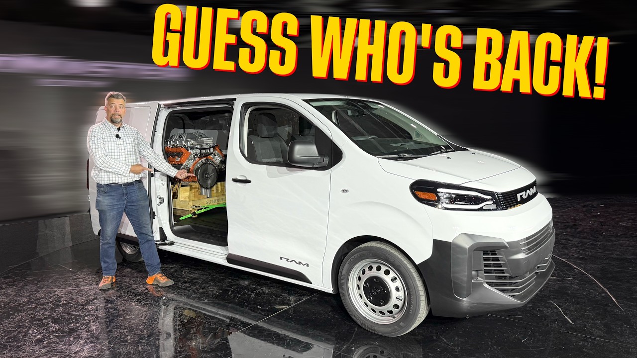 You Didn't Expect to See This Again: The 2027 Ram ProMaster City Is BACK, And It's Grown Up!