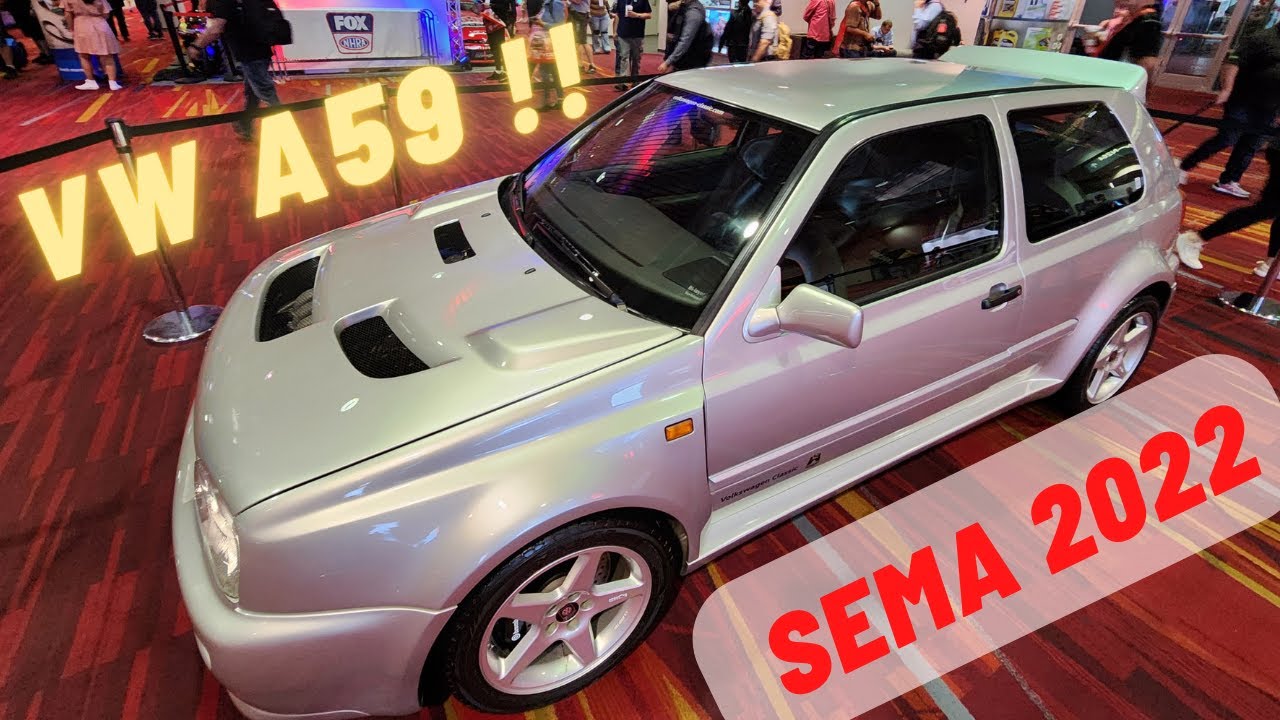 A tour of the VW A59 - one of the rarest watercooled VW's ever! SEMA 2022