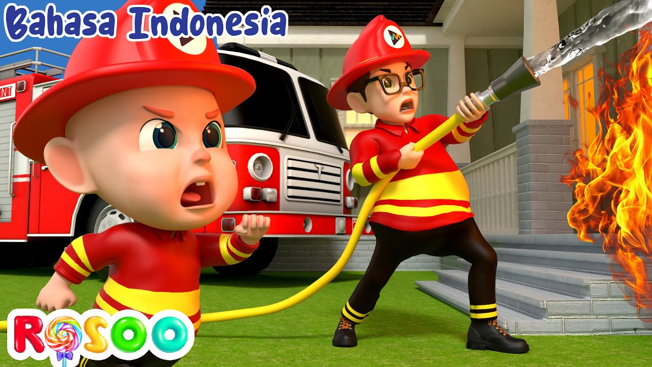 Pemadam Kebakaran Bayi👨‍🚒 | Lagu Pemadam Kebakaran | Lagu Anak Bahasa Indonesia
