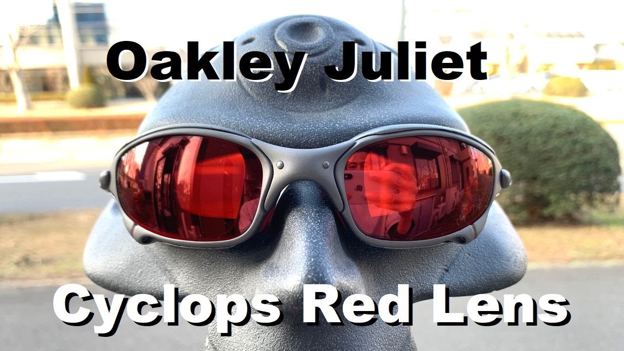 Cyclops Prism Red Lens for Oakley Juliet.サイクロプス　プリズム　レッドレンズ　オークリー　ジュリエット用 / X-MEN
