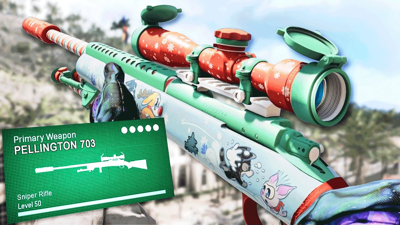 The Pellington 703 is going to be the Best Sniper Rifle in Season 3 Warzone (Class Setup / Gameplay)