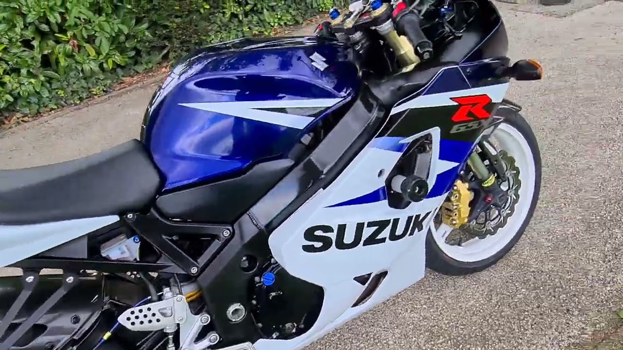 2004 SUZUKI GSXR 750 K4 £4695 FINANCE AVAILABLE!