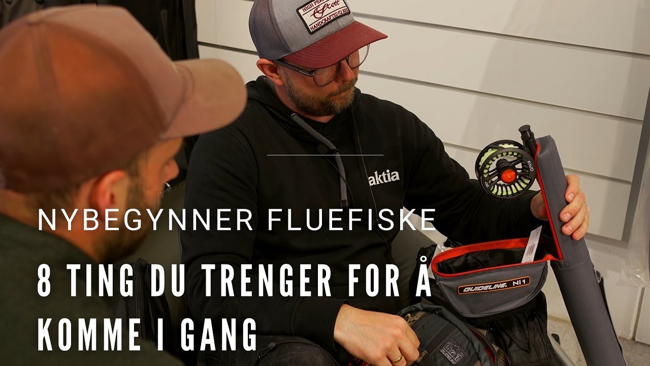Fluefiske &oslash;rret. Hva trenger du av utstyr som nybegynner?