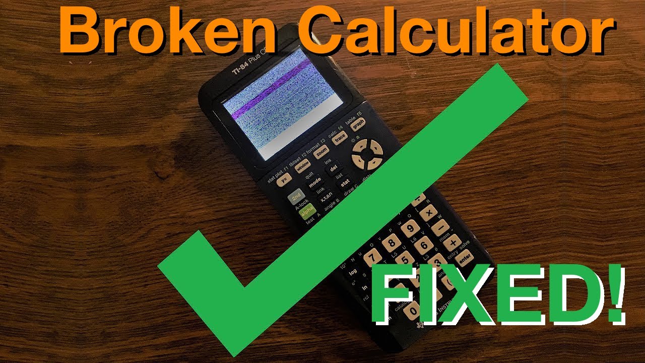 Advanced Calculator Recovery, Diagnostics, and Prevention!