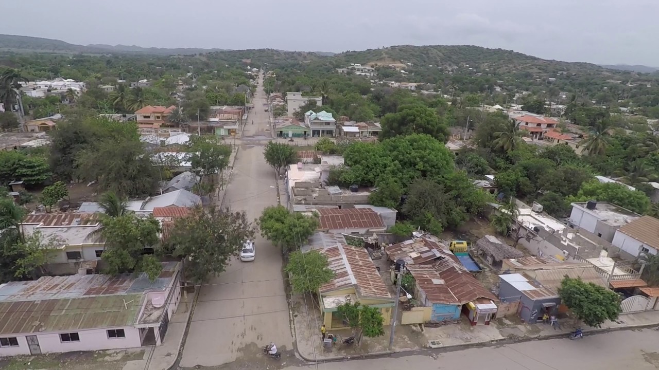 Villa Vasquez y Playa Buen Hombre. Monte Cristi, Republica Dominicana.