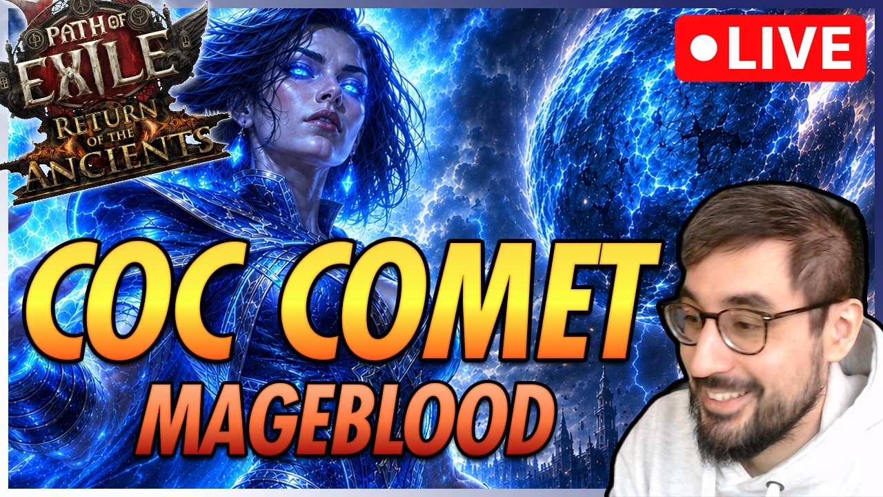 🔴 Mageblood CoC Comet ONLINE &mdash; Blasting Endgame | @anime.princess