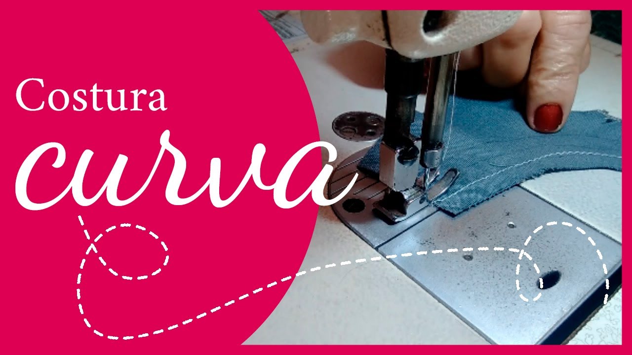 Como fazer COSTURA CURVA ⭕ (dica PROFISSIONAL)