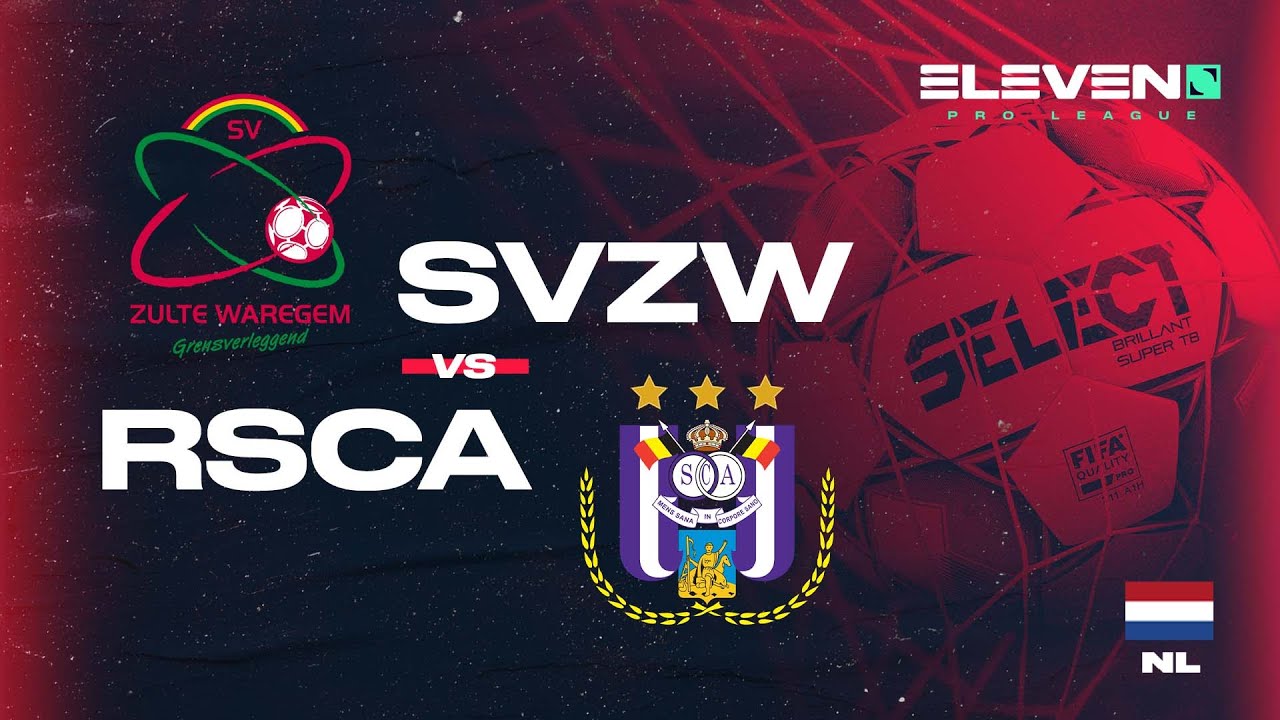 SV Zulte Waregem – RSC Anderlecht hoogtepunten