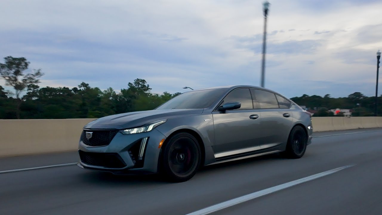 668HP Supercharged V8 Cadillac CT5-V Blackwing Shreds Up The Pavement | 4K