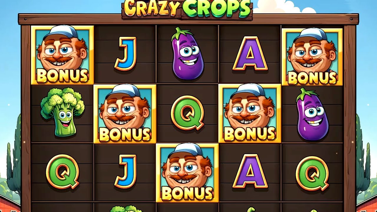 Crazy Crops Slot ALL Five Scatter Feature and Upgrades | Jackpot Wins