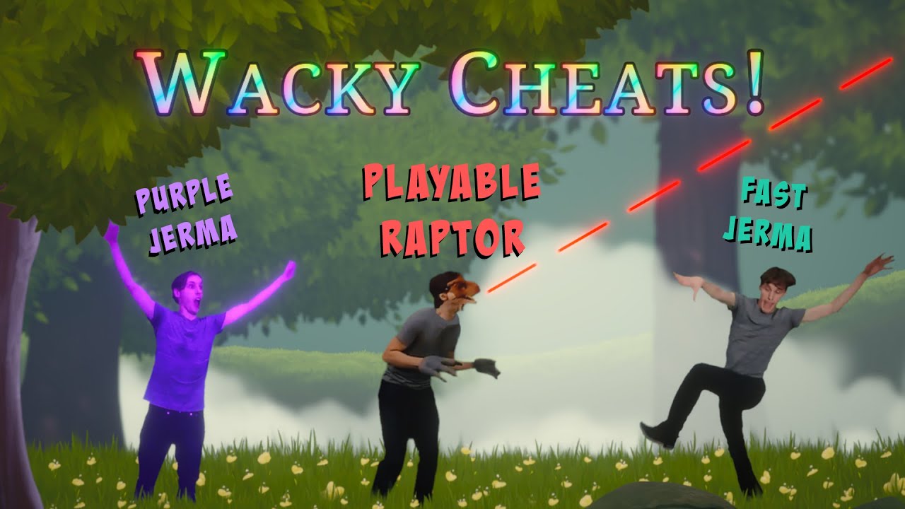 I added WACKY cheats into my game, 