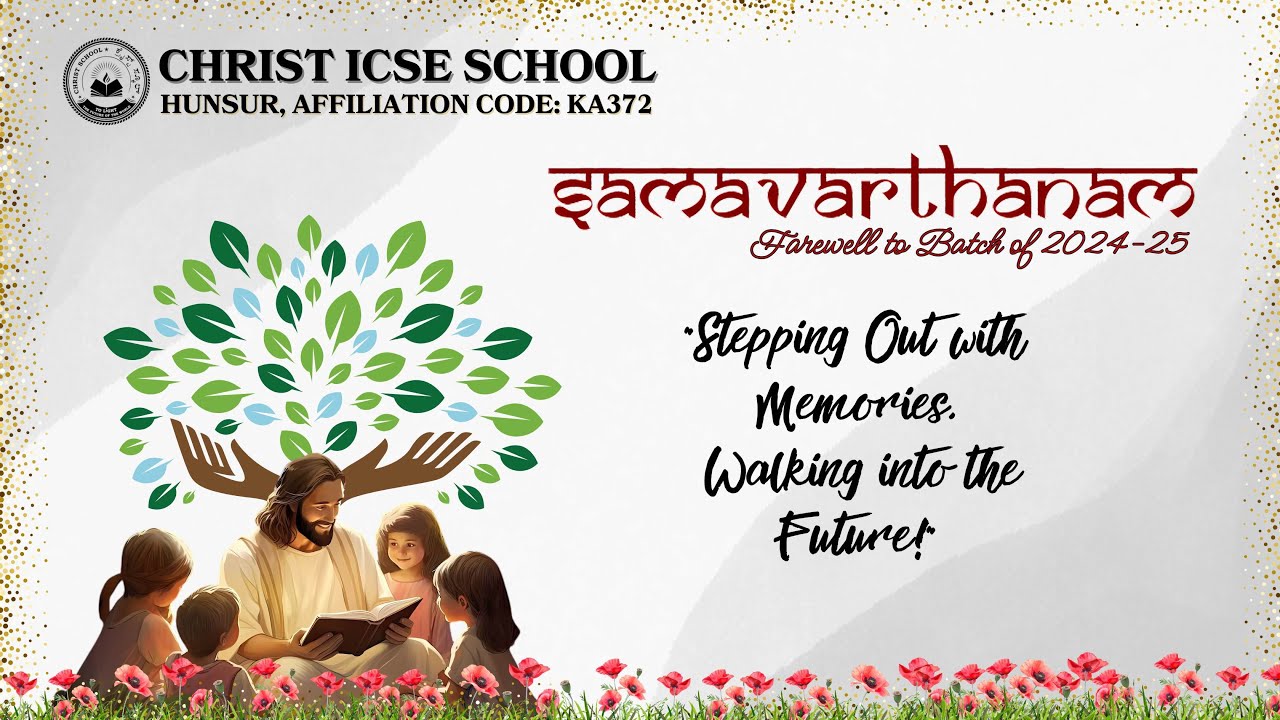 SAMAVARTHANAM 2K24-25, 🎓 Farewell to Our 10th Grade Stars | A New Journey Begins! 🌟