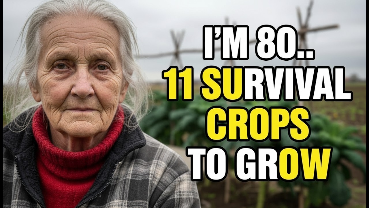 11 Crops to Grow To Survive Difficult Times!
