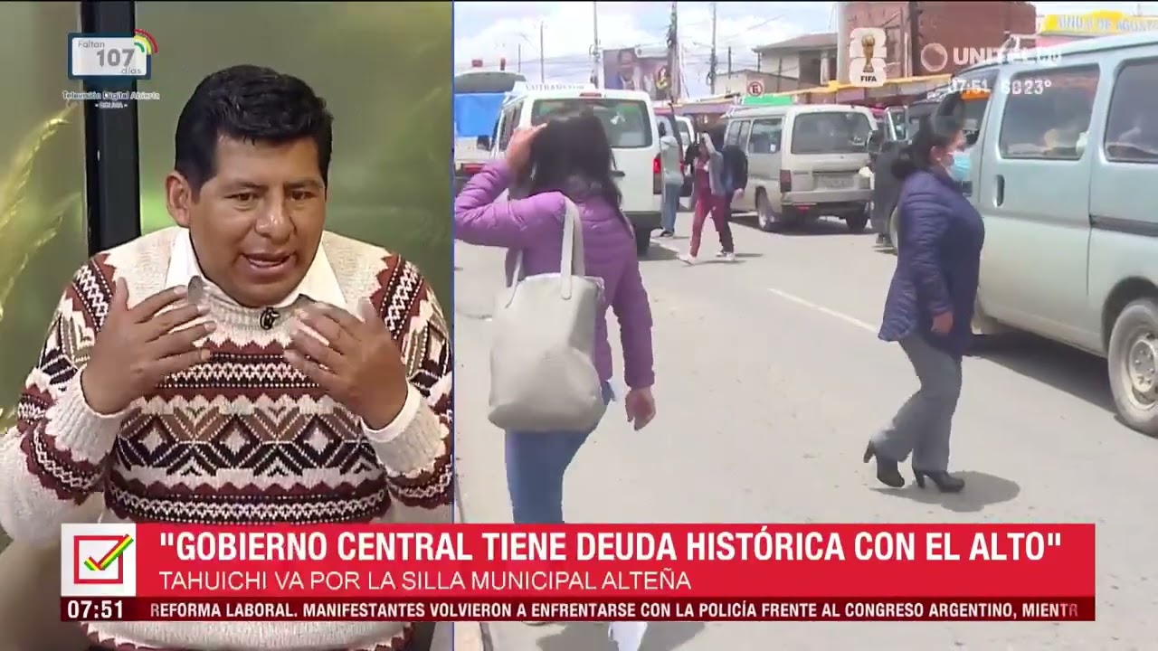 Tahuichi quiere construir una enorme vía aérea y dos túneles debajo del aeropuerto de El Alto