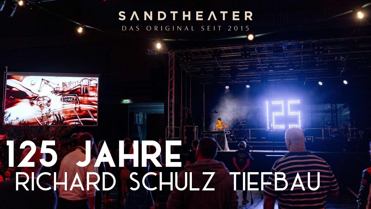 Richard Schulz Tiefbau 125 JAHRE SANDMALEREI SHOW / SANDTHEATER
