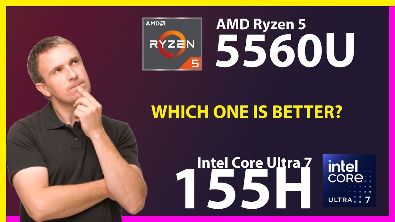 AMD Ryzen 5 5560U vs INTEL Core Ultra 7 155H Technical Comparison