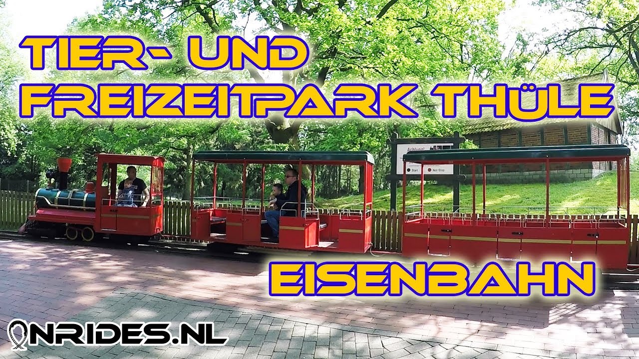 Eisenbahn HD Onride POV Tier- und Freizeitpark Thüle Germany