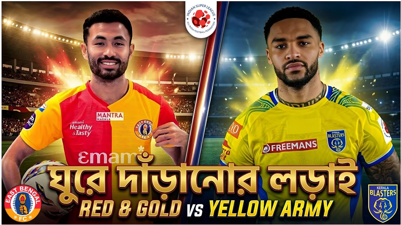 কেরালাকে উড়িয়ে দিতে তৈরি ইস্টবেঙ্গল 🔥 কেরালার ডিফেন্স এর অগ্নিপরীক্ষা 🥱 EBFC vs KBFC Preview