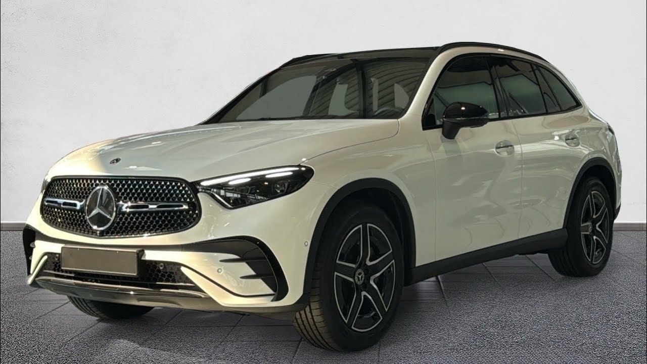 2026 Mercedes-Benz GLC SUV - 360° Walkaround (Interior & Exterior - Polar White - X254