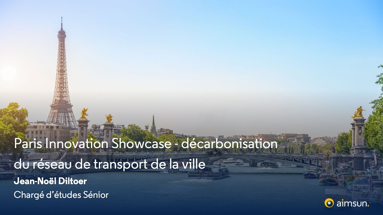 Paris Innovation Showcase - décarbonisation du réseau de transport de la ville
