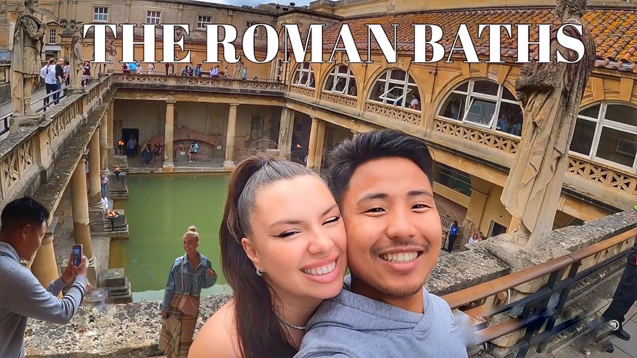 Visiting The Ancient Place At Bath,UK