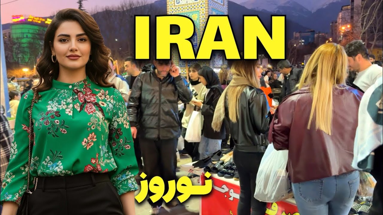 Iranian New Year Mood in North of Tehran | Norooz 🌱