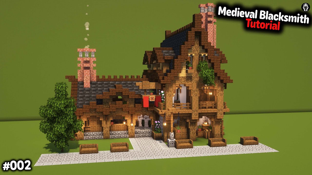 Minecraft Medieval Blacksmith Tutorial